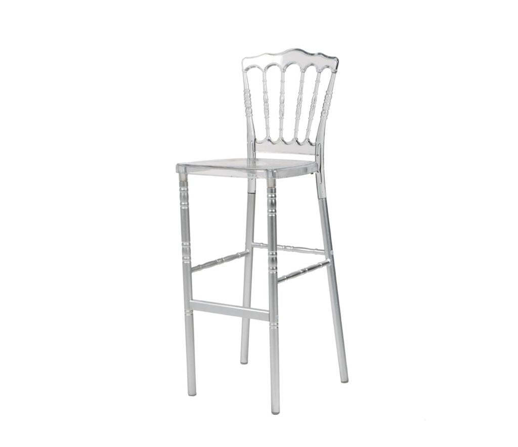 Ghost High Chairs for Cocktail Tables A & D Party Rentals